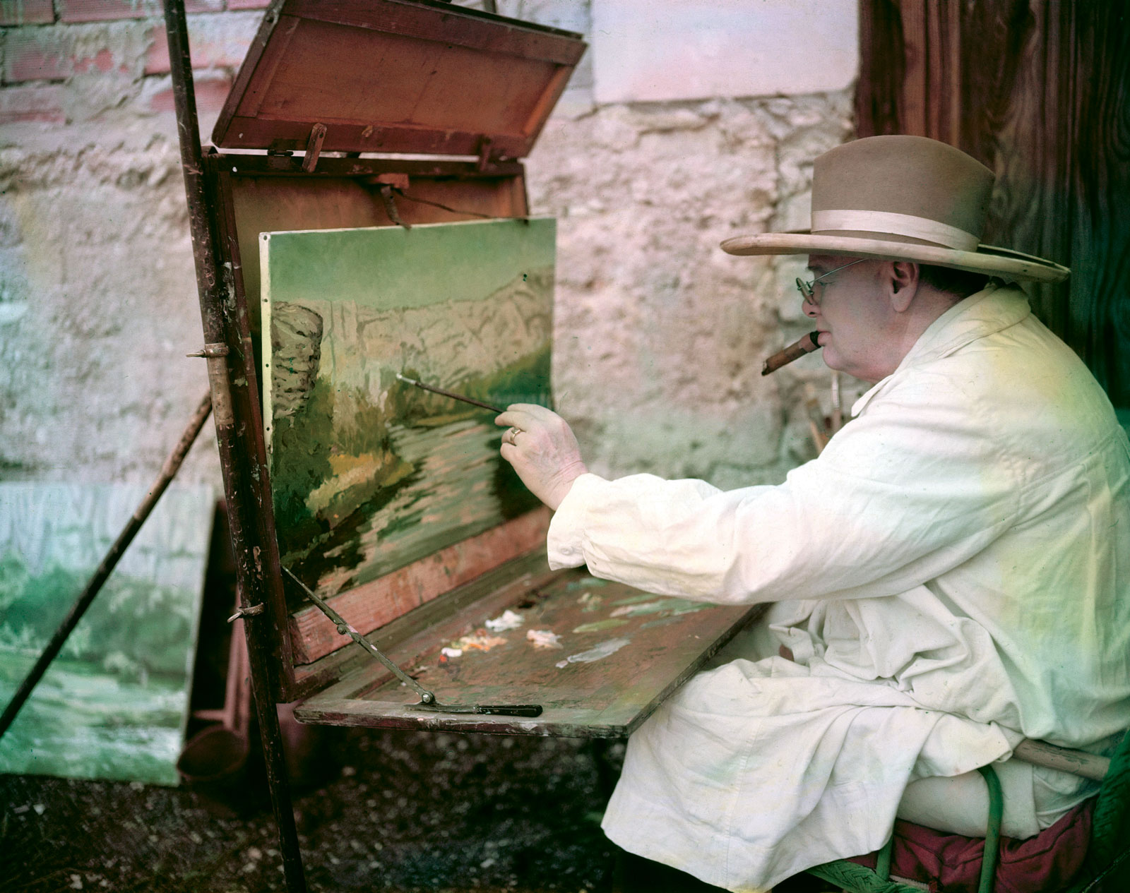 Churchill as an Painter