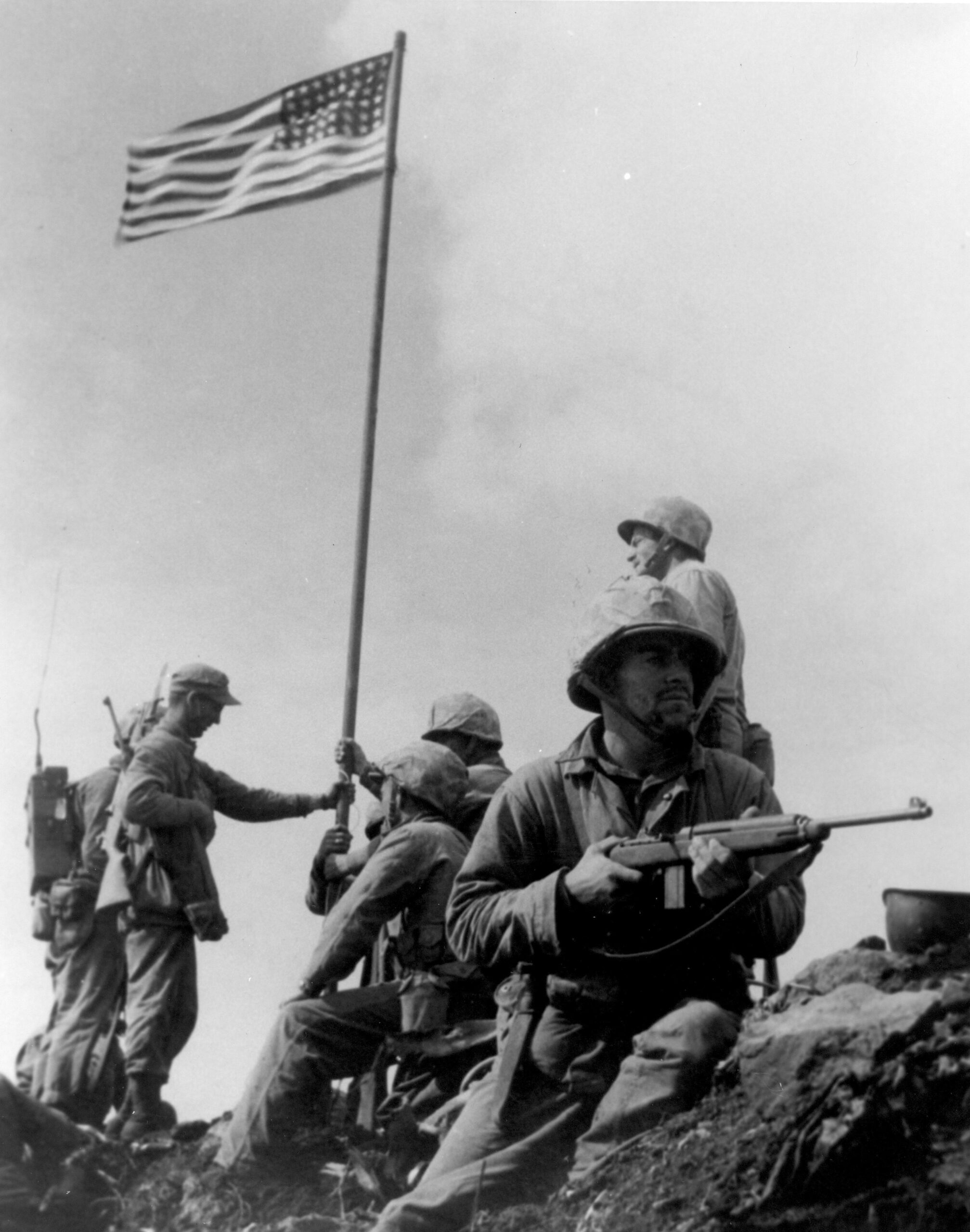The First Flag on Iwo Jima