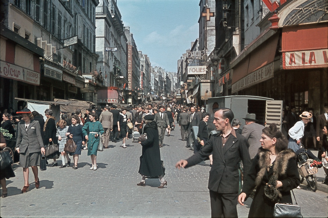 Paris Under Nazi Occupation by Andre Zucca, 1941