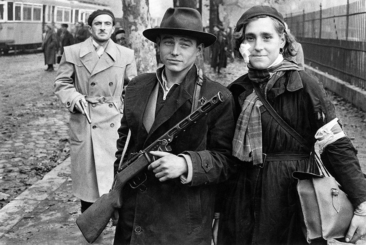Hungarian Uprising by Paris-Match, 1956
