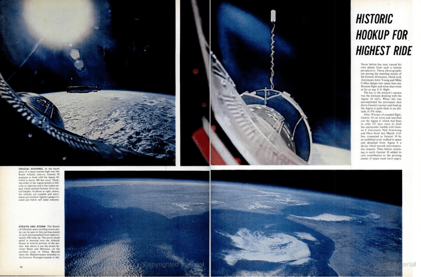 The Road to the Moon Landings – Gemini X – Life Magazine, 1966